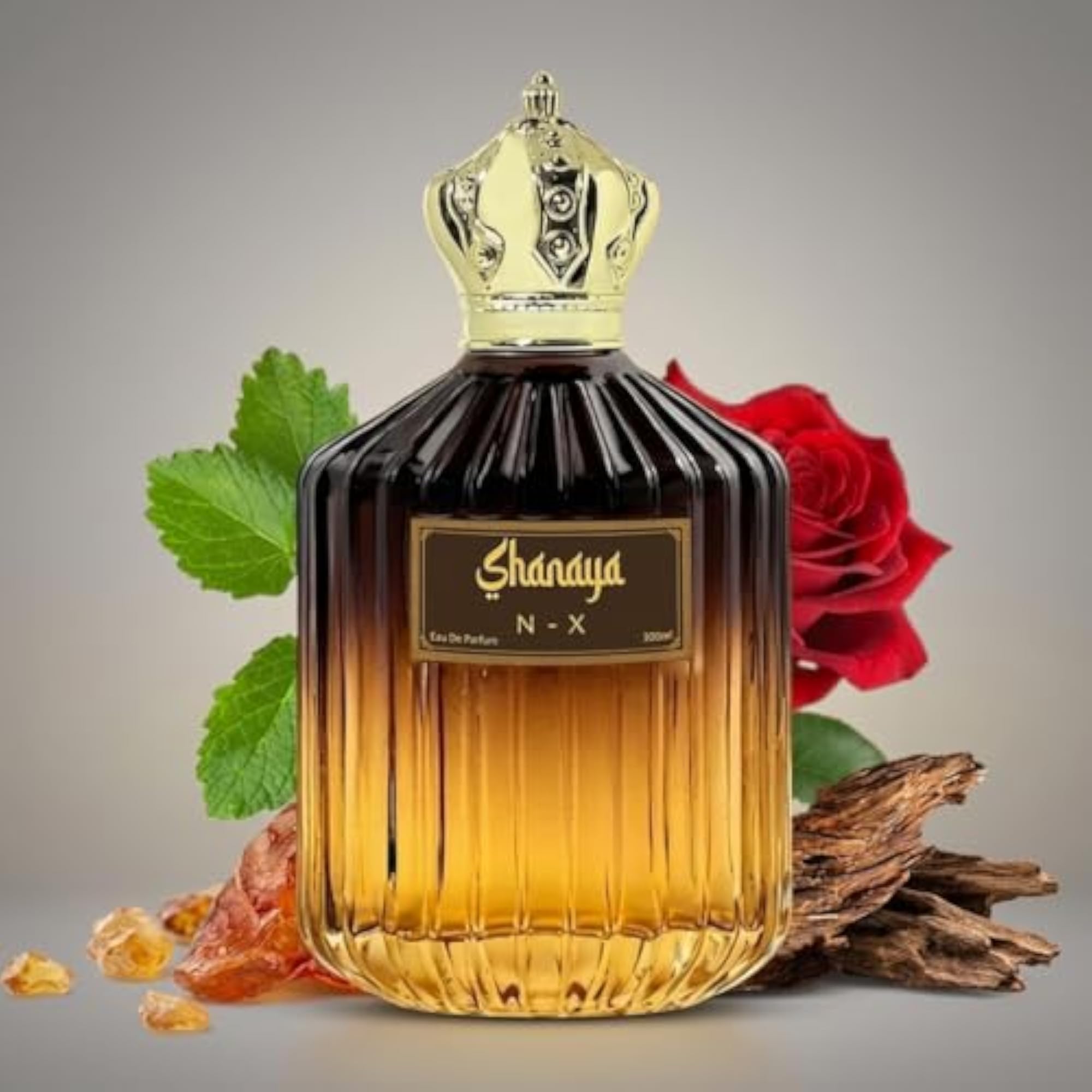 Luxury Crown Cap Bottle Oriental Fragrance, 100ml